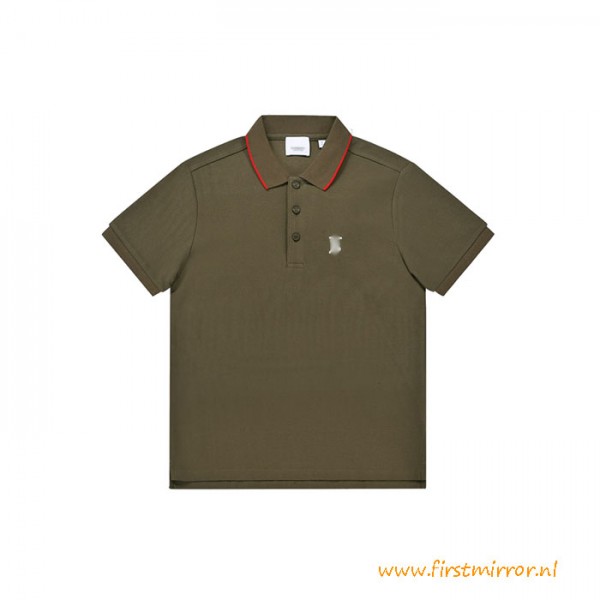 Top Quality BBR Logo Cotton Polo T Shirt