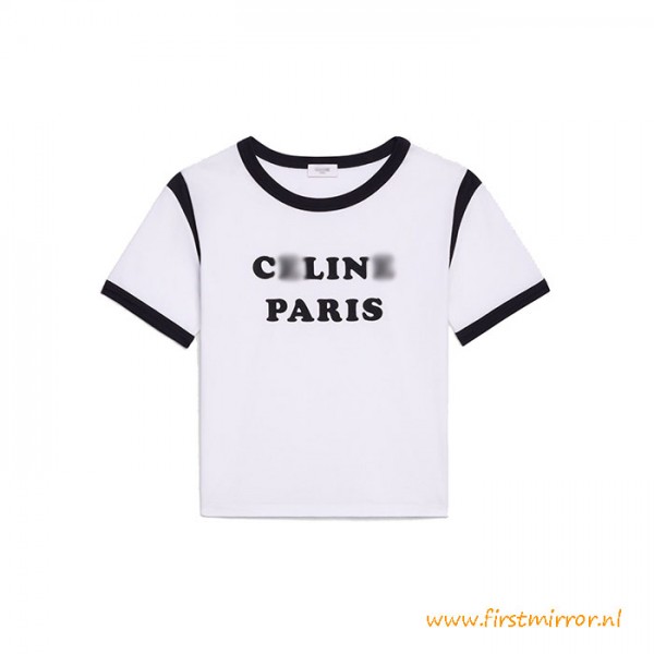 Top Quality Paris Boxy Cotton Jersey T-Shirt