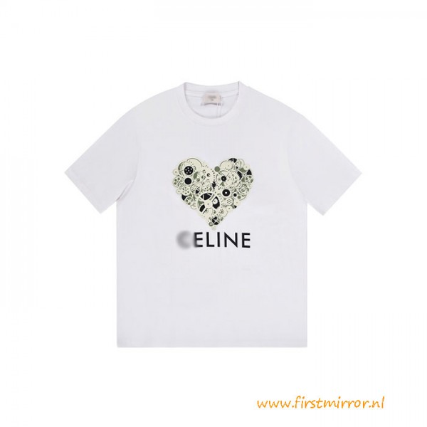 Top Quality Loose T Shirt with Heart