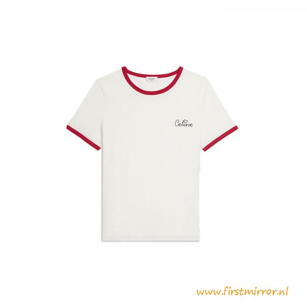 Top Quality Cotton Embroidery Celi T Shirt