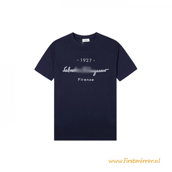 Top Quality T Shirt Cotton with Fe Brand Logo Print