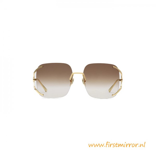 Top Quality Square Metal Sunglasses