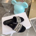 Top Quality Dway Slide Cotton Embroidery Women Slippers