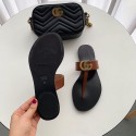 Top Quality Leather Thong Sandal Leather Slippers