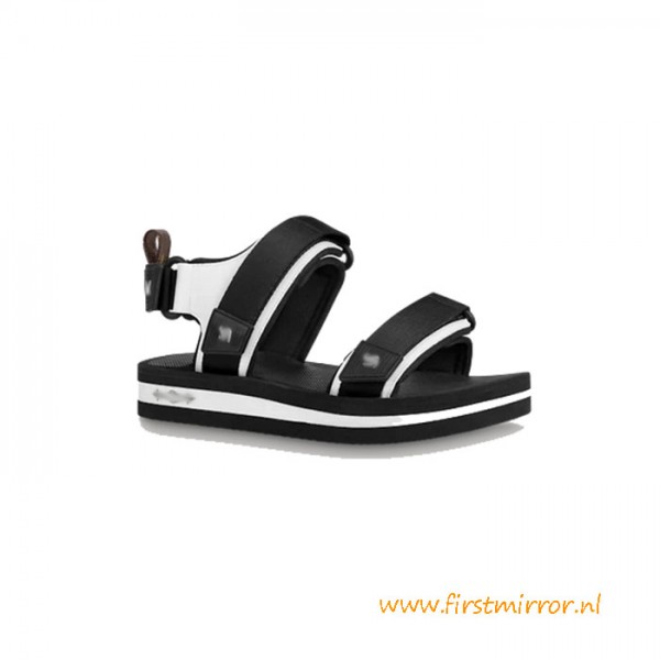 Top Quality Arcade Flat Sandal Mix of materials