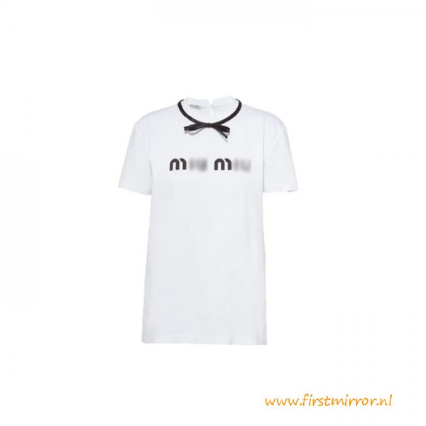 Top Quality T Shirt M M Cotton with Bow Tie