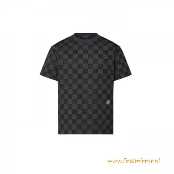 Top Quality Damier T-Shirt 100% Cotton