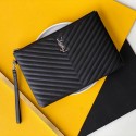 Top Quality Monogram Tablet Pouch in Matelassé Leather